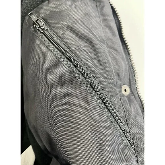 VTG Choko Men’s Snowmobile Bomber Jacket M Black Insulated Powersports 🤍 - Picture 14 of 14
